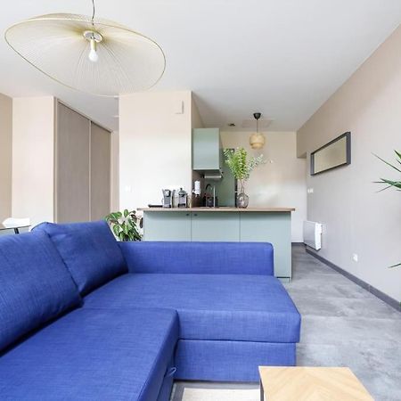 Appartement Lumineux Avec Cour Chaumont  Luaran gambar